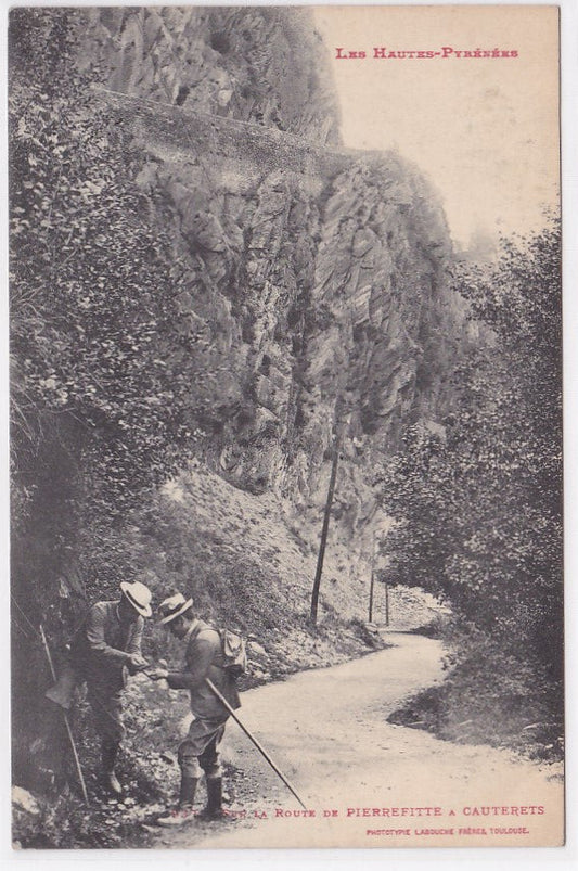 Carte Postale Ancienne CPA 65 - Sur La Route De Pierrefitte À Cauterets