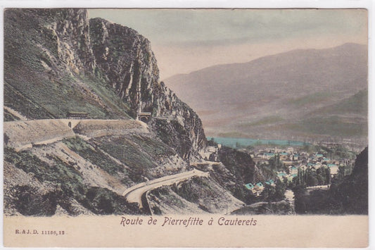 Carte Postale Ancienne CPA 65 - Route De Pierrefitte À Cauterets