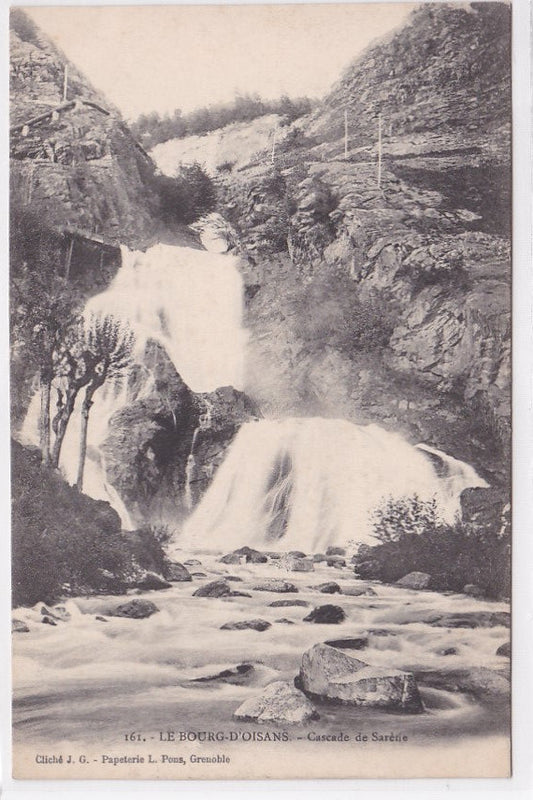 Carte Postale Ancienne CPA 38 - Le Bourg-D'Oisans - Cascade De Sarène