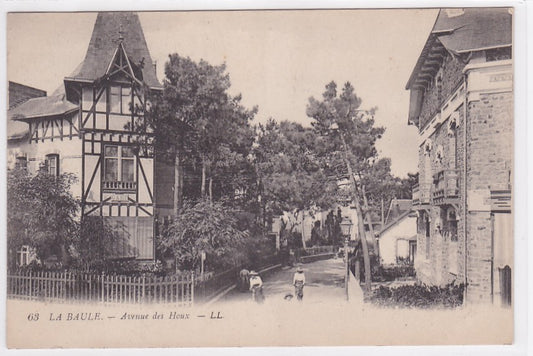 Carte Postale Ancienne CPA 44 - La Baule - Avenue Des Houx