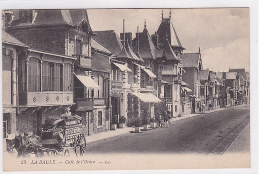 Carte Postale Ancienne CPA 44 - La Baule - Café De L'Océan