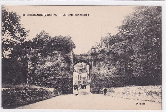 Carte Postale Ancienne CPA 44 - Guérande - La Porte Vannetaise