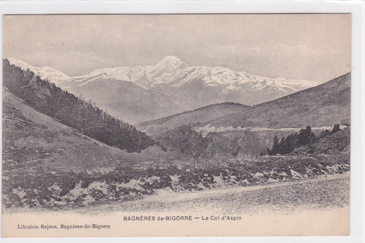 Carte Postale Ancienne CPA 65 - Bagnères-De-Bigorre - Le Col D'Aspin