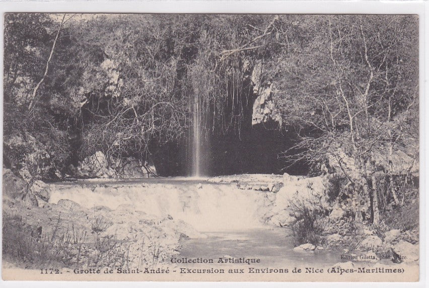 Carte Postale Ancienne CPA 06 - Grotte De Saint-André - Excursion Aux Environs D