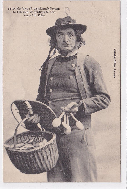 Carte Postale Ancienne CPA 29 - Nos Vieux Professionnels Bretons - Le Fabricant