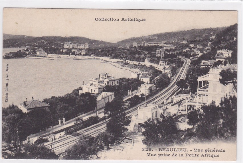 Carte Postale Ancienne CPA 06 - Beaulieu - Vue Générale - Vue Prise De La Petite Afrique