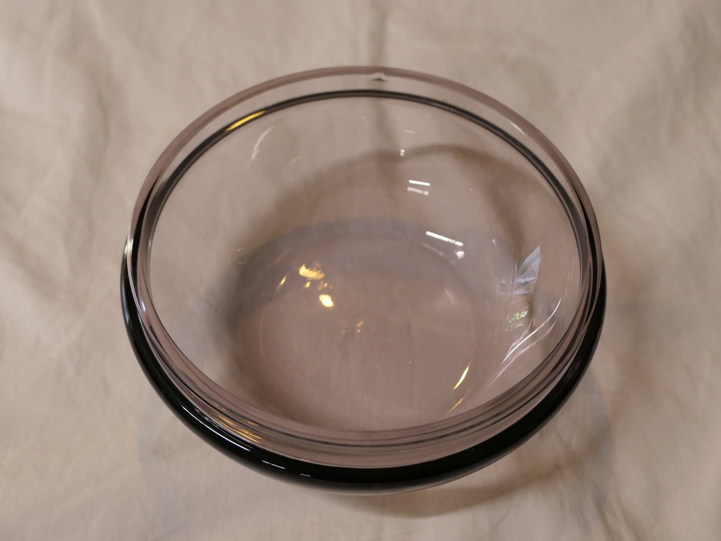 Ancienne Boîte Bonbonnière En Verre Signée D'ARGYL