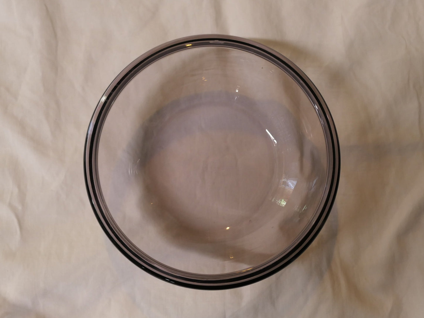 Ancienne Boîte Bonbonnière En Verre Signée D'ARGYL