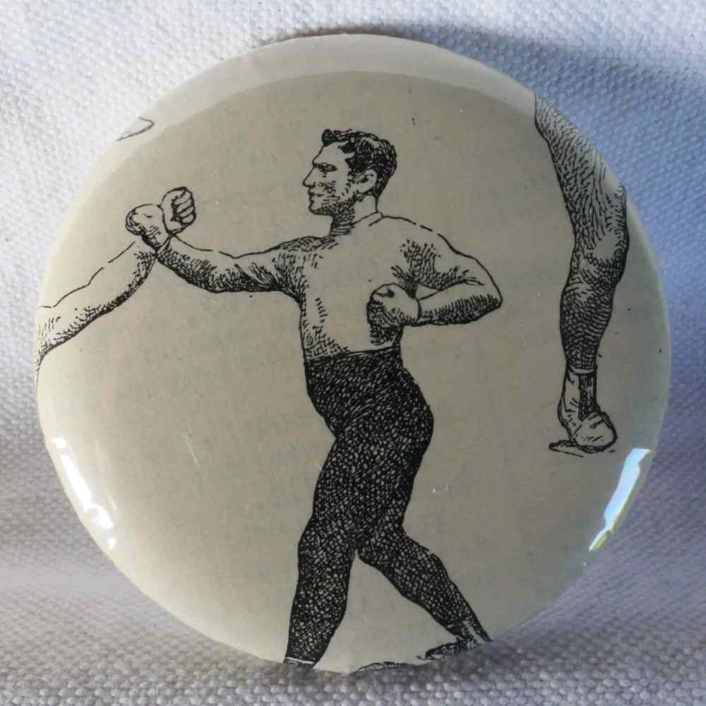 Orthopedics - Original Encyclopedic Badge - Antique Engraving