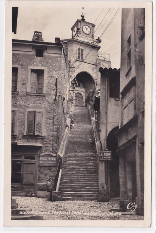 Carte Postale Ancienne CPA 26 Crest - Drôme - Montée Des Cordeliers