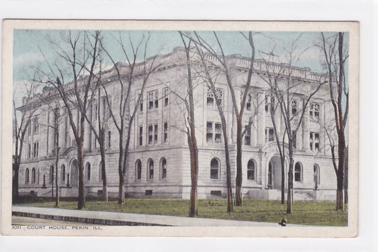 Carte Postale Ancienne CPA USA - Pekin - Illinois - Court House