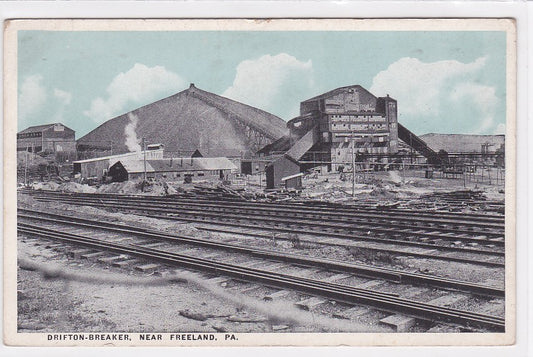 Carte Postale Ancienne CPA USA - Drifton-Breaker Near Freeland - PA