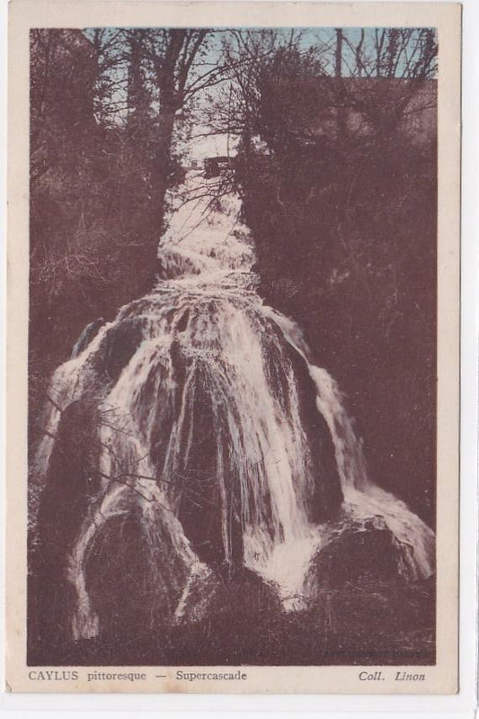 Carte Postale Ancienne CPA 82 - Caylus Pittoresque - Supercascade