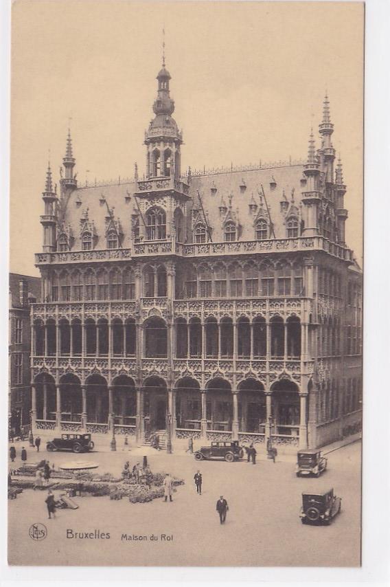 Old Postcard CPA Belgium - Brussels - King's House