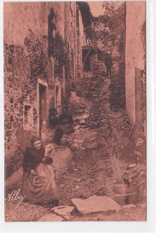 Carte Postale Ancienne CPA 47 - Peyragude - Rue Bombecul