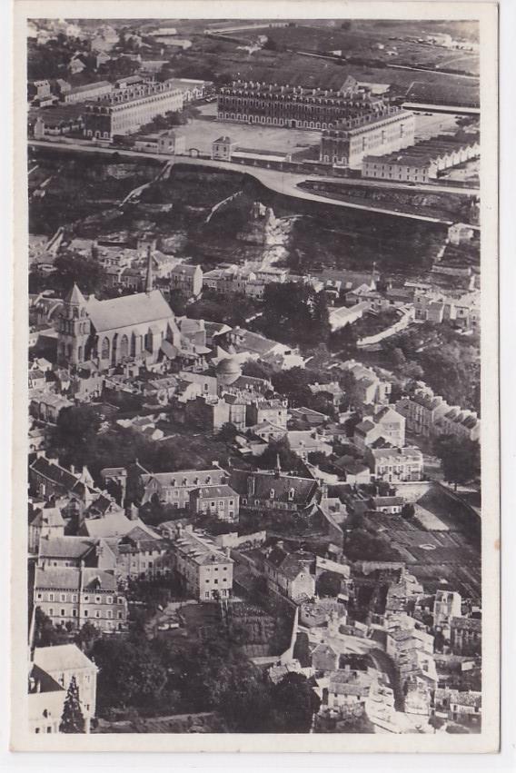 Old Postcard CPA 86 - Poitiers - Aerial Photo - The Barracks