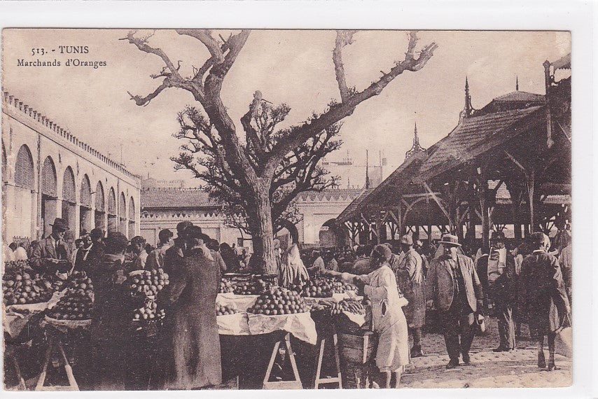 Carte Postale Ancienne CPA Afrique - Tunisie - Tunis - Marchands D'Oranges