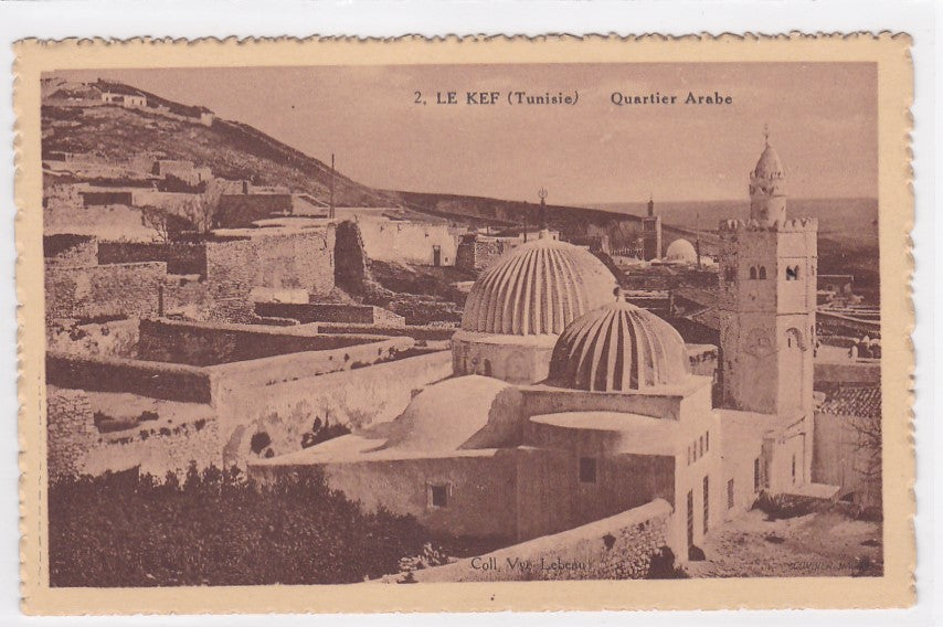 Carte Postale Ancienne CPA Afrique - Tunisie - Le Kef - Quartier Arabe