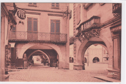Carte Postale Ancienne CPA 47 Villeneuve-Sur-Lot - Les Cornières