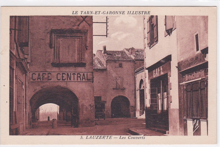 Carte Postale Ancienne CPA 82 Lauzerte - Les Couverts
