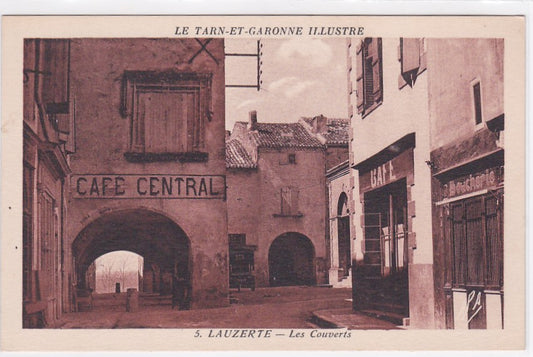Carte Postale Ancienne CPA 82 Lauzerte - Les Couverts