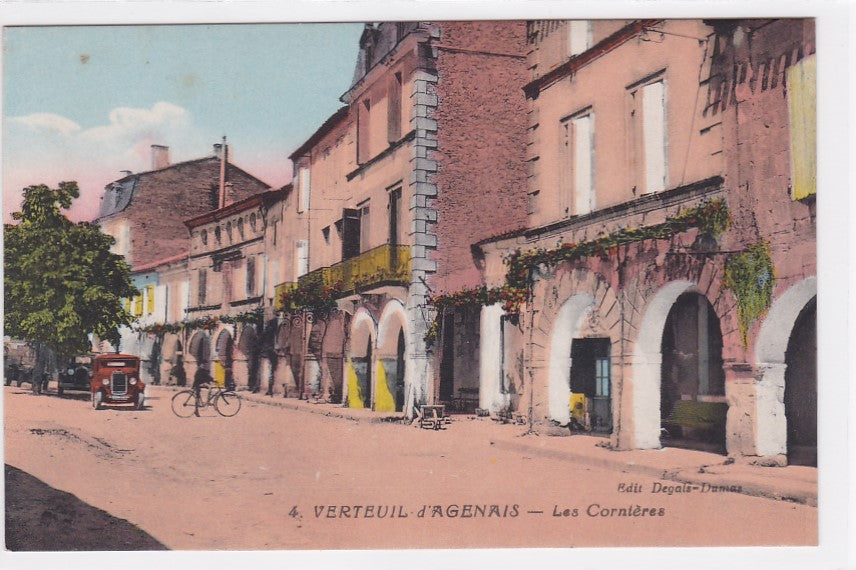 Carte Postale Ancienne CPA 47 Verteuil-D'Agenais - Les Cornières