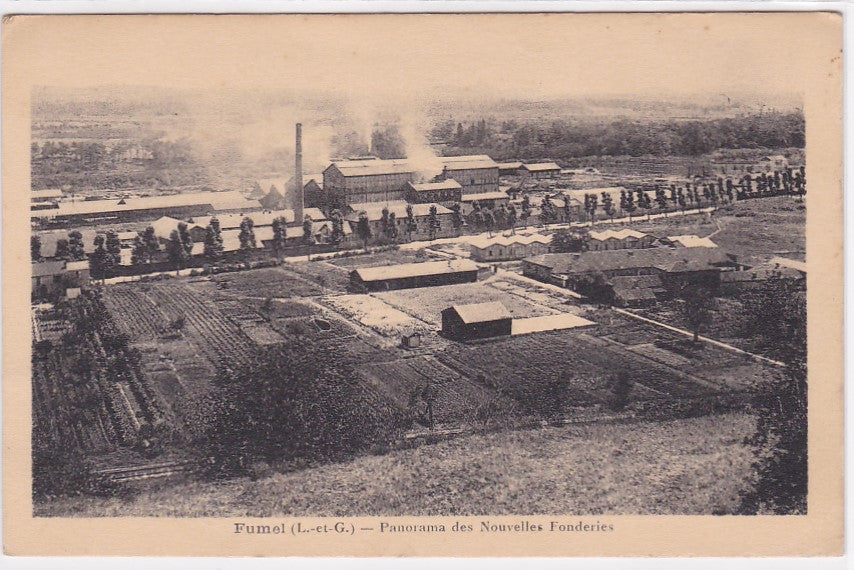 Carte Postale Ancienne CPA 47 Fumel - Panorama Des Nouvelles Fonderies