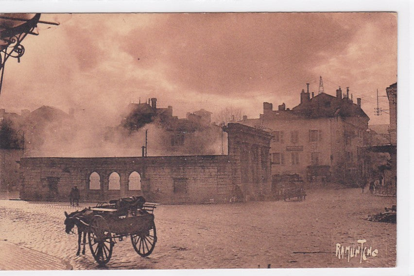 Old Postcard CPA 40 Dax - Hot Fountain