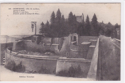 Carte Postale Ancienne CPA Orne 61 Domfront - Ville De Malheu