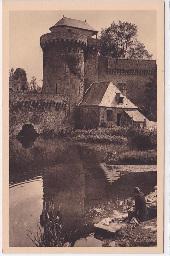 Old Postcard CPA 35 Fougères - La Tour De Coigny