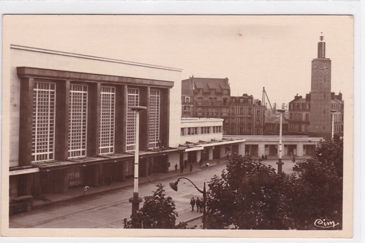 Carte Postale Ancienne CPA 76 - Le Havre - La Gare