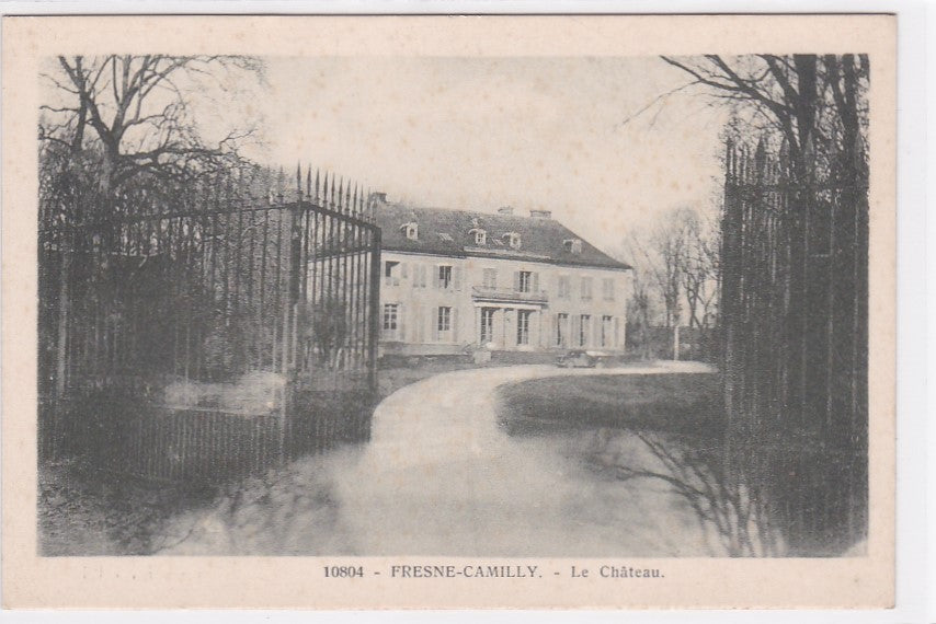 Carte Postale Ancienne CPA Calvados 14 - Fresne-Camilly - Le Château