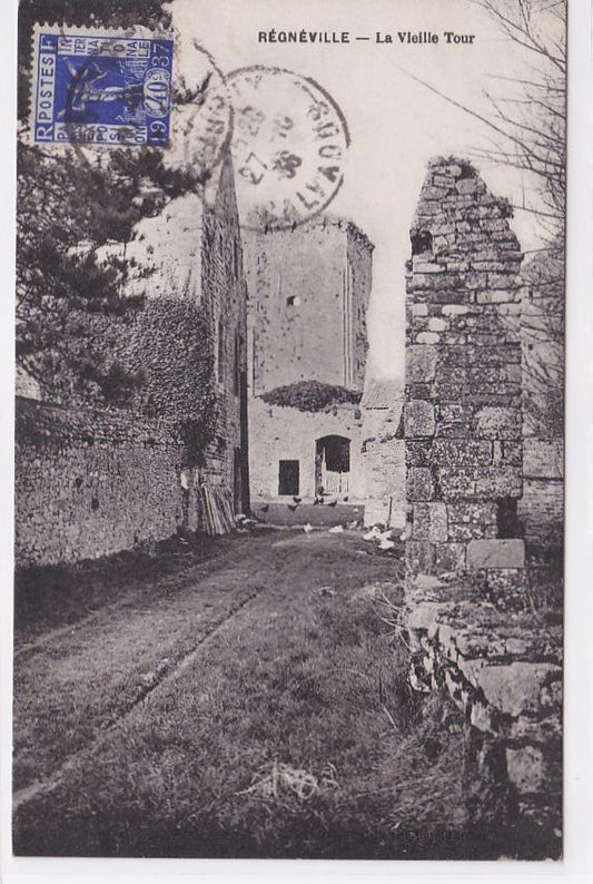 Carte Postale Ancienne CPA Manche 50 - Régnéville - La Vieille Tour