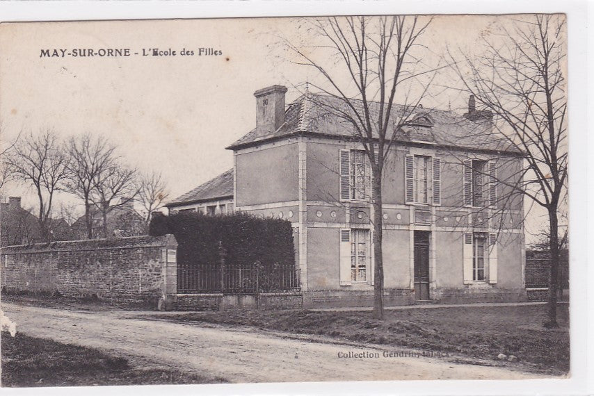 Carte Postale Ancienne CPA Calvados 14 - May-Sur-Orne - L'École Des Filles