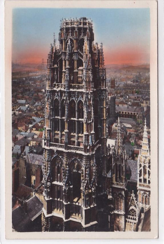 Carte Postale Ancienne CPA 76 Rouen - La Tour De Beurre
