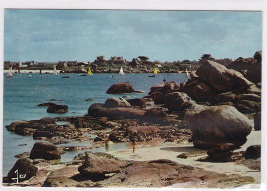 Carte Postale CPSM Finistère 29 - Brignogan - Les Beaux Rochers