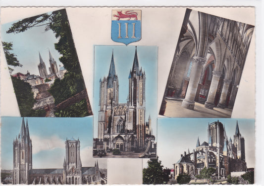 Carte Postale CPSM 50 La Normandie Pittoresque - Souvenir De Coutances Multivue