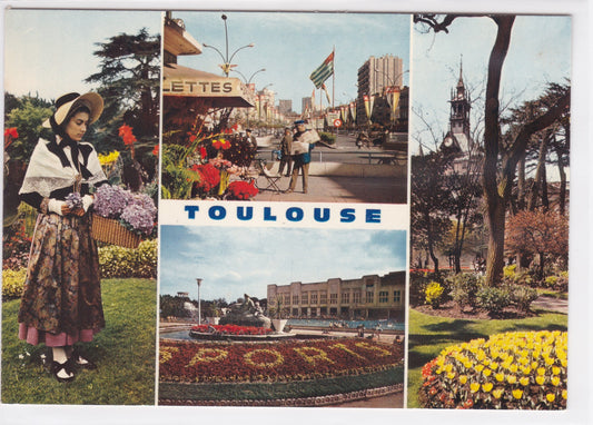 Carte Postale CPSM 31 Toulouse - Multivue