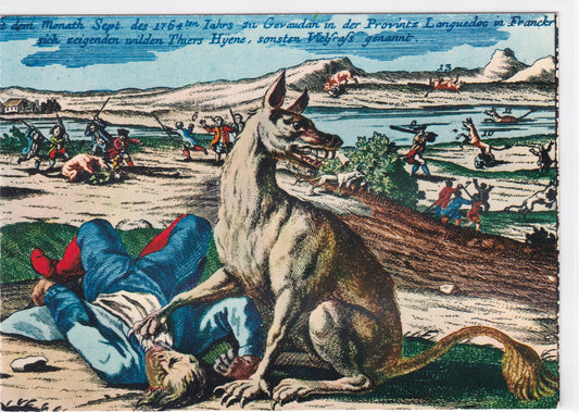 Carte Postale CPM Lozère - La Bête Du Gévaudan (1765)