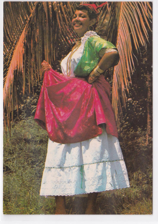 Carte Postale CPM Martinique - Costume Créole - La Jupe