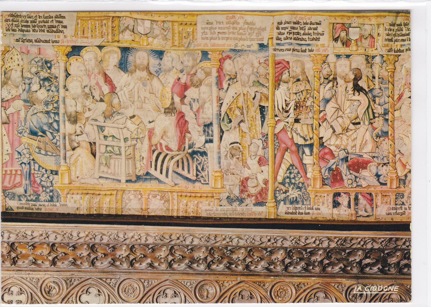 Carte Postale CPM 43 Abbaye De La Chaise-Dieu - Tapisserie D'Arras - La Cène