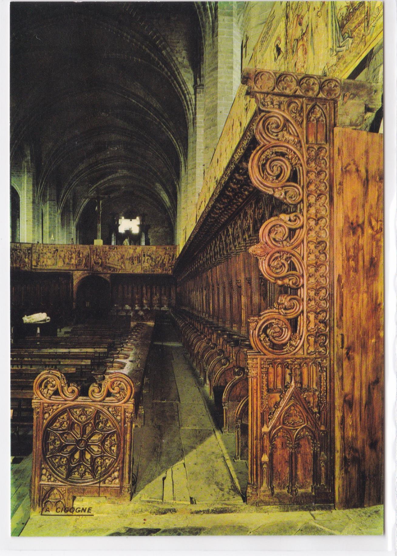 Carte Postale CPM 43 La Chaise-Dieu - Église Abbatiale - Les Stalles Du Chœur