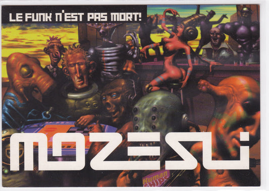 Carte Postale Publicitaire CPM Mozesli - Le Funk N'est Pas Mort - 1998