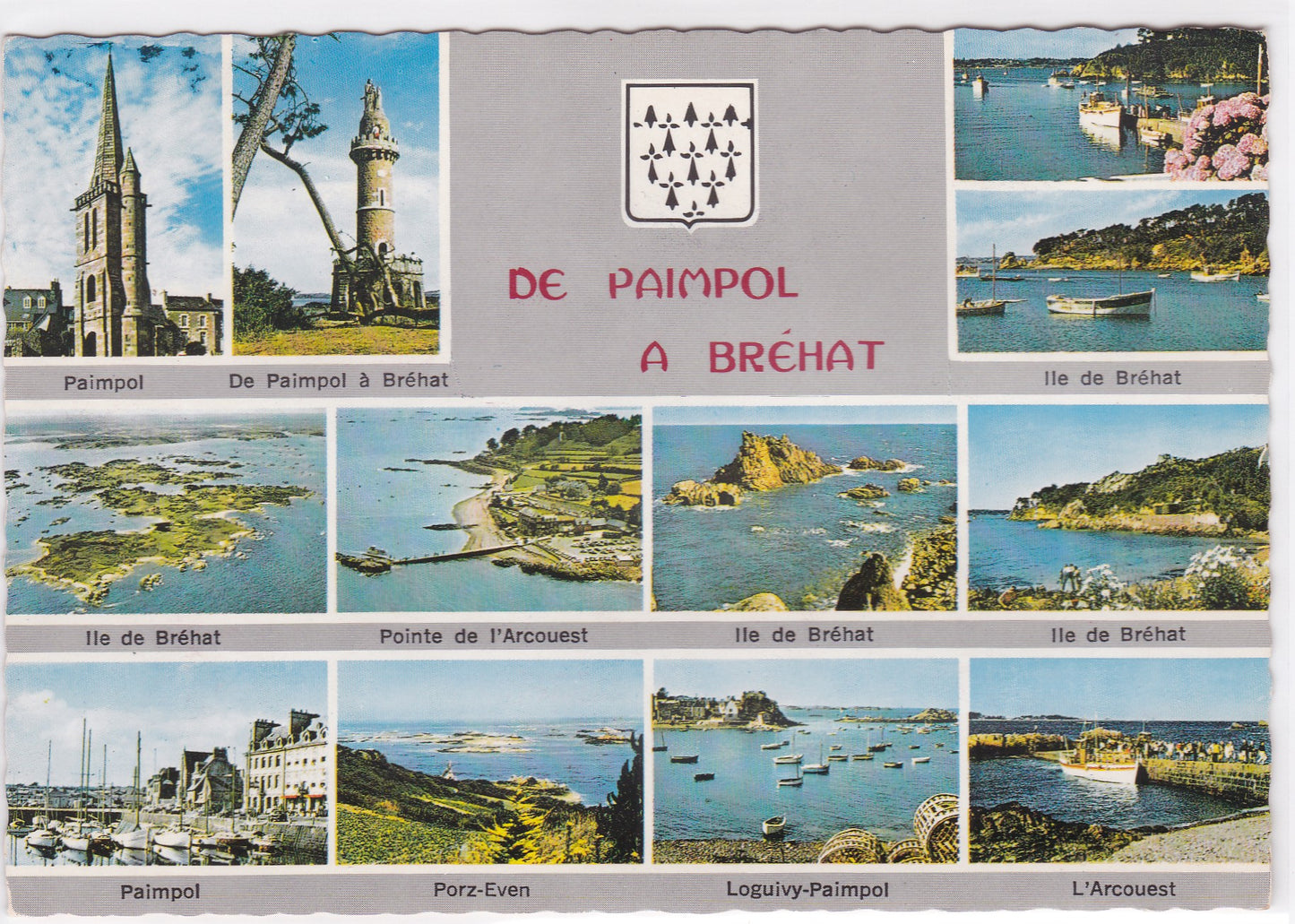 Carte Postale CPSM 22 De Paimpol À Bréhat - Images De La Côte Du Goello