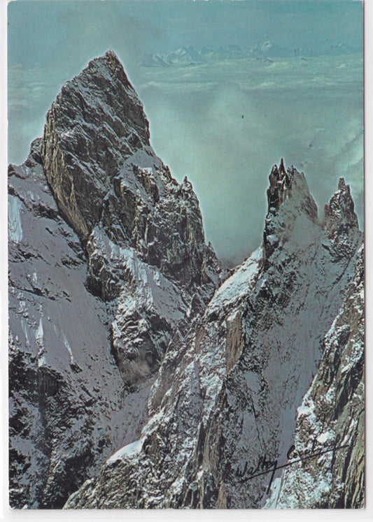 Carte Postale CPM 74 L'Aiguille Noire De Peuterey Et Les Dames Anglaises