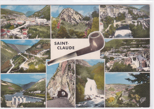 Carte Postale CPSM 39 Saint-Claude - Vue Générale - Multivue