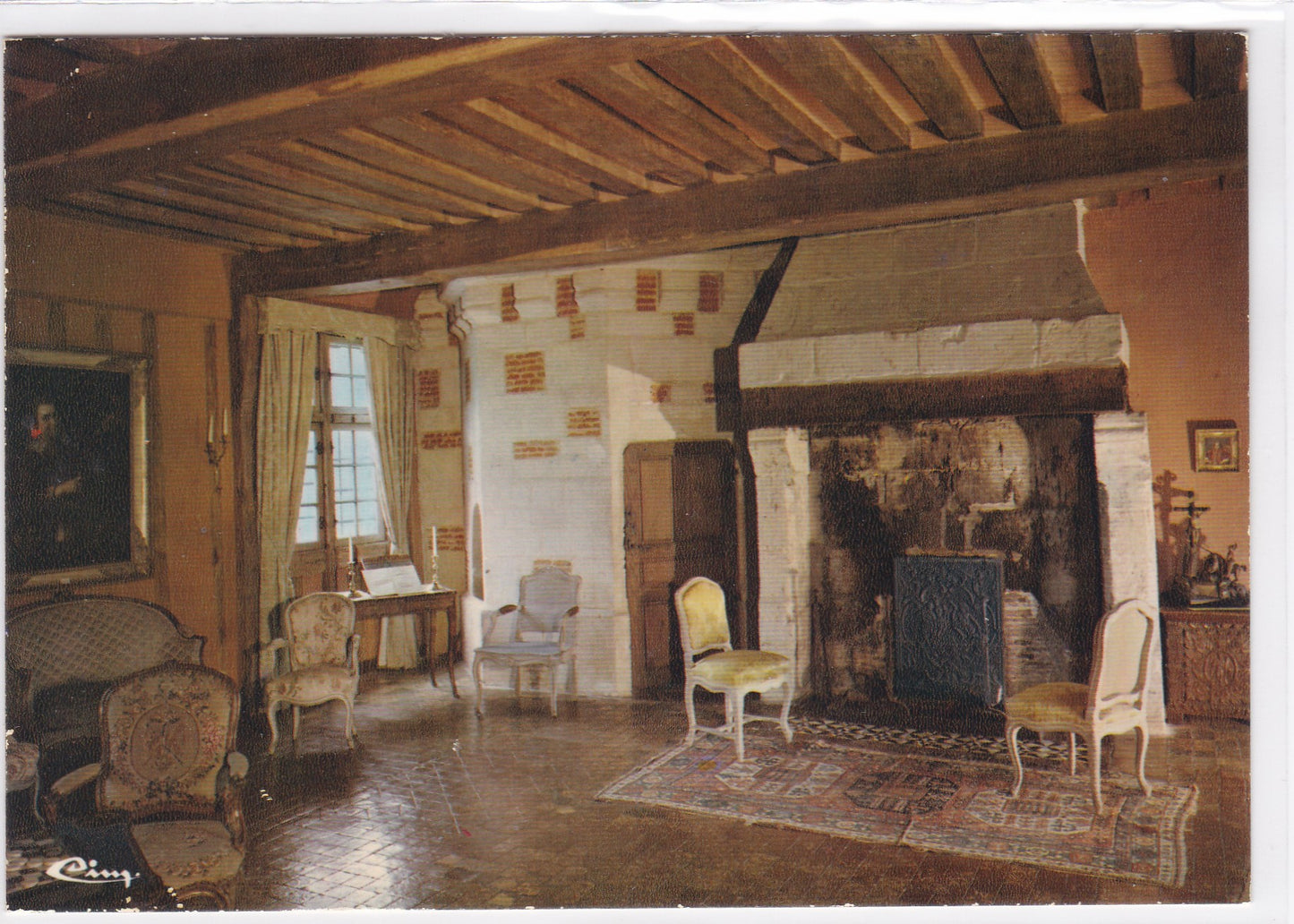 Carte Postale CPM 14 Château De Saint-Germain-De-Livet - Chambre D'Honneur