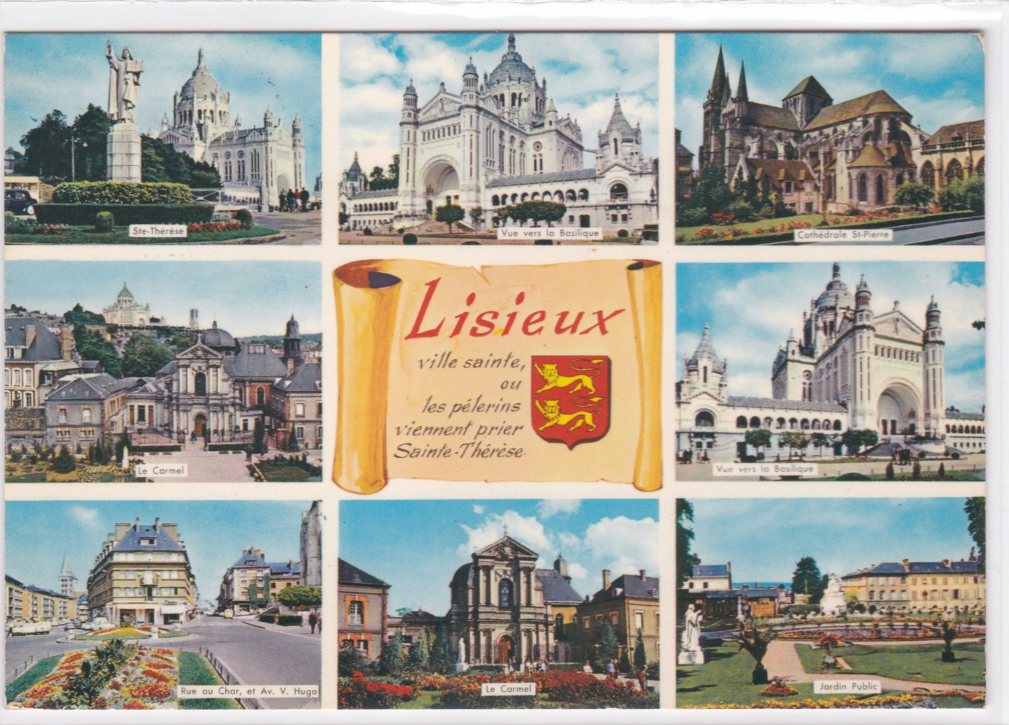 Carte Postale CPSM 14 Lisieux - Multivue