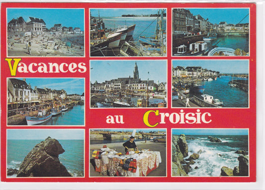Carte Postale CPM 44 Vacances Au Croisic - Multivue