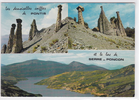 Carte Postale CPM 05 Demoiselles Coiffées De Pontis - Lac De Serre-Ponçon